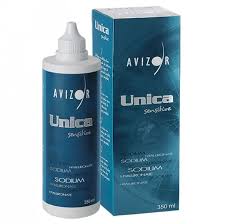 זוג תמיסות לעדשות  350 מ"ל UNICA