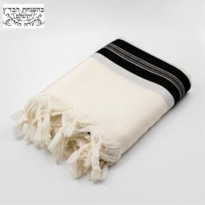 טלית גדול צמר ללא פתיל